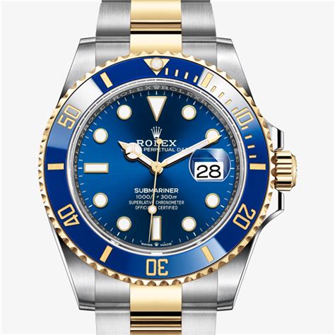 rolex submariner date oyster 41 mm oystersteel and yellow gold|Rolex Submariner 126610ln.